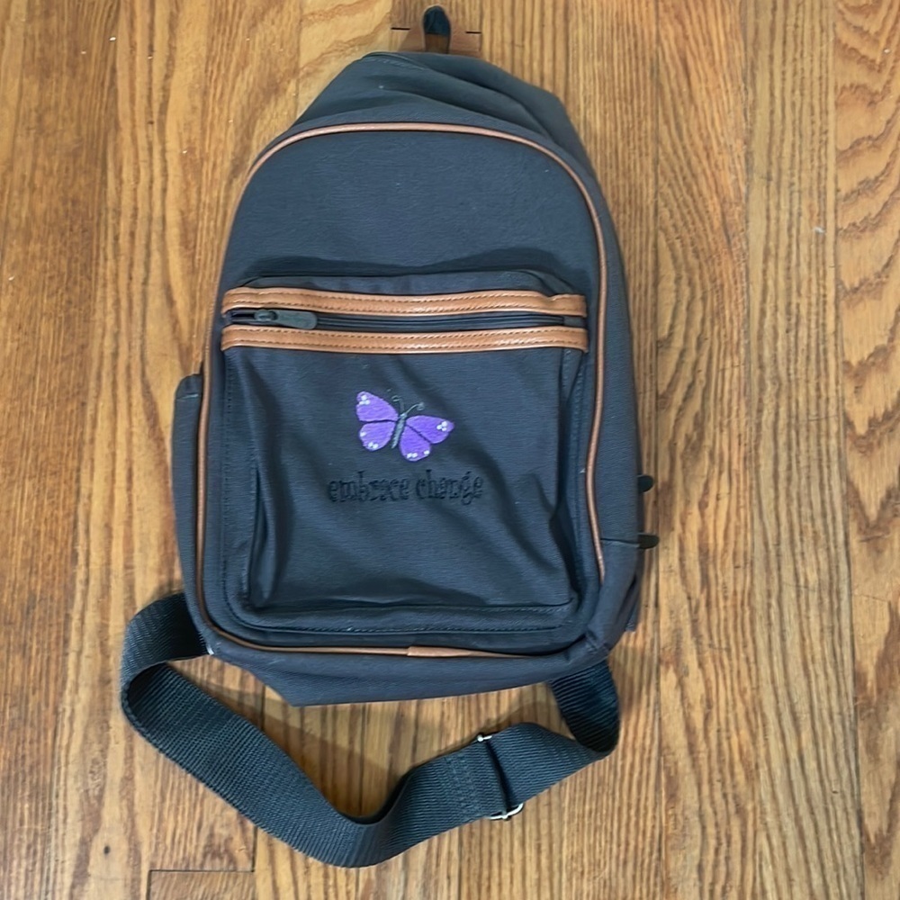 Thirty- one Sling Back Thermal Bag‎ grey butterfly